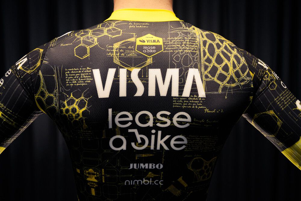 Back of the 2026 Tour de France special-edition jersey selected for racing