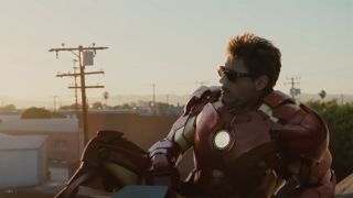 RDJ in the famous diner scene as Iron Man