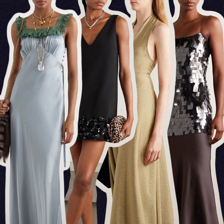 Collage of Dresses From Net-a-Porter