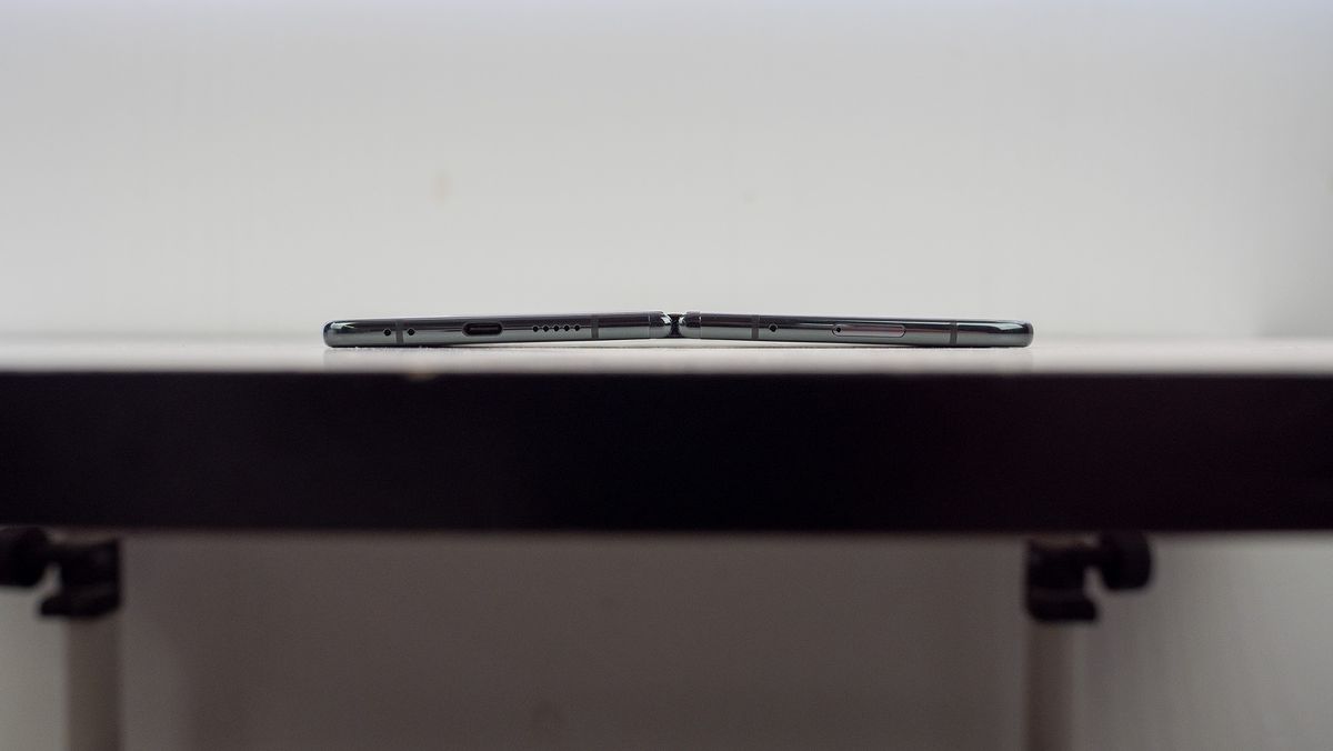 The Google Pixel Fold doesn't quite open all the way if you just casually open it