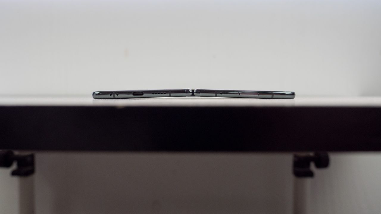 The Google Pixel Fold doesn't quite open all the way if you just casually open it