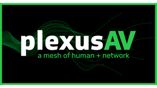 The logo for the new human-centric AVoIP source PlexusAV.