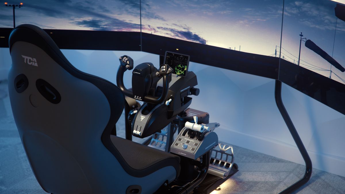 This new $500 flight yoke and quadrant is as realistic as it gets | PC ...