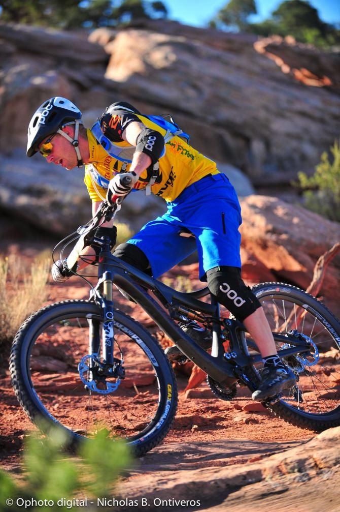 The Mach 6 and Geax Goma 2.4 tires were a great combination in Moab