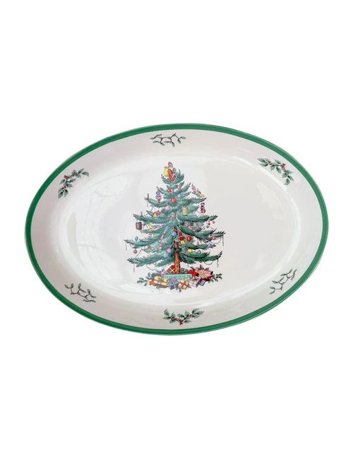 Spode Christmas Tree Serving Dish 