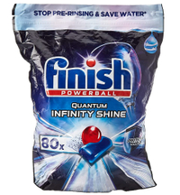  Finish Ultimate Infinity Dishwasher Tablets, WAS £26, NOW £10.29 (SAVE £17.25)
Finish is premium brand that delivers on it's promise of 'ultimate cleaning performance' again and again. With these there's no need to pre-rinse which saves p to 1000 litres of water a year. Plus they're a bargain.
