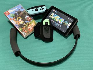 Nintendo Switch Ring Fit Adventure Set With Ring-Con & Leg Strap