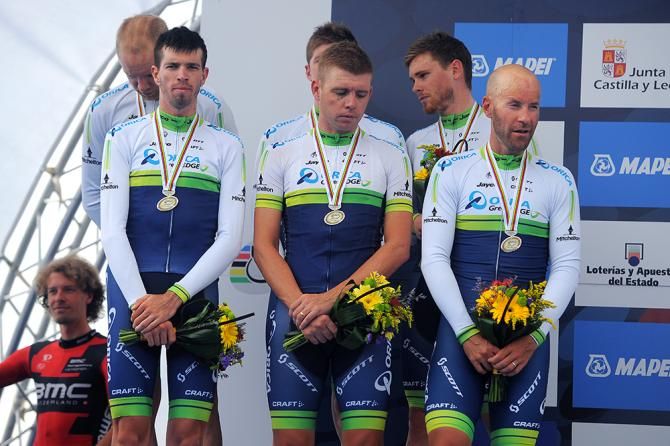 Orica-GreenEdge had to settle Silver again