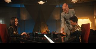 A scene from the "Star Trek: Discovery" season 3 episode "Terra Firma, Part 2."
