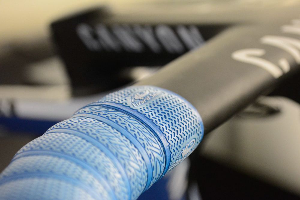Bright LizardSkins handlebar tape for the Canyons