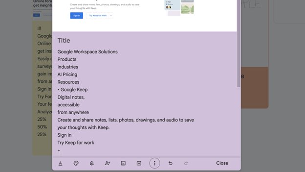 Google Keep 5
