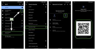 Steps for how to find a Wi-Fi password on Android