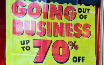 Going Out Of Business Sign
