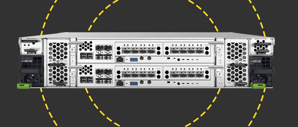 The Qsan XCubeSAN XS5326D hardware