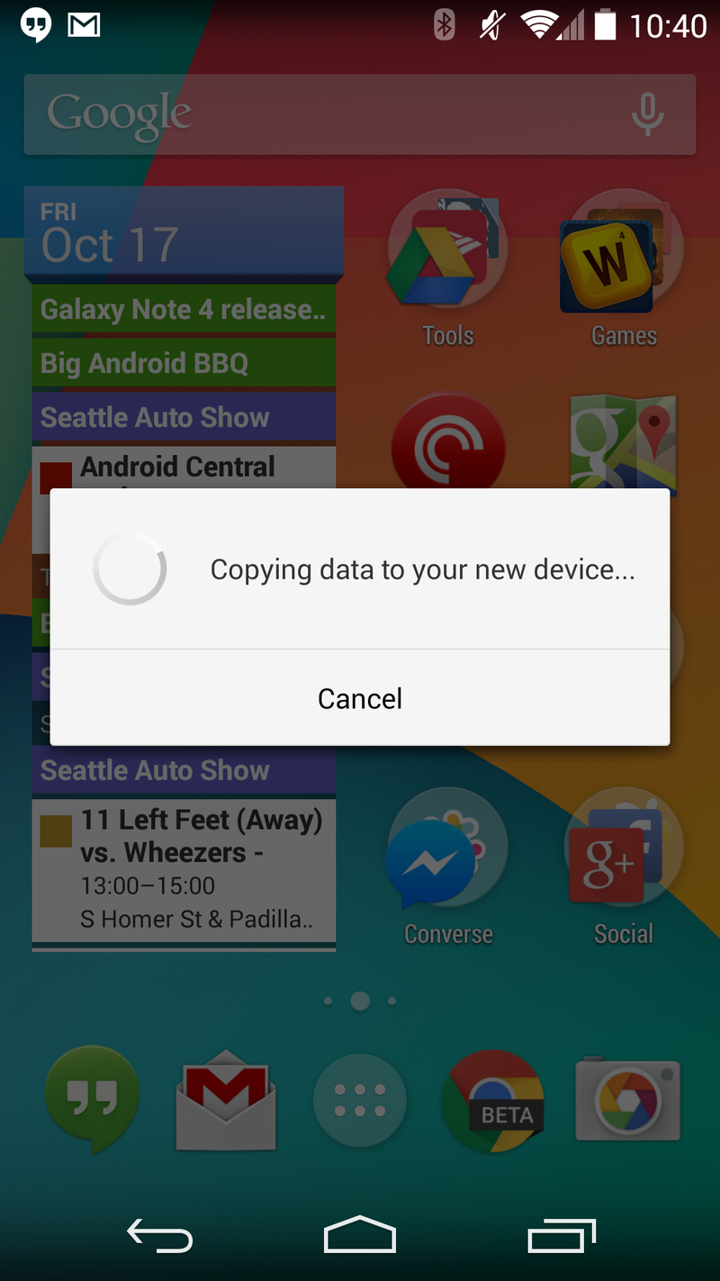 Tap &amp; Go setup on phone