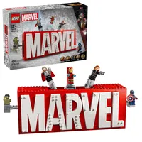 LEGO Marvel: MARVEL Logo & Minifigures Building Toy LEGO Marvel: MARVEL Logo & Minifigures Building Toy