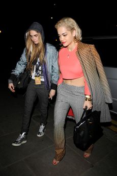 Cara Delevingne and Rita Ora 