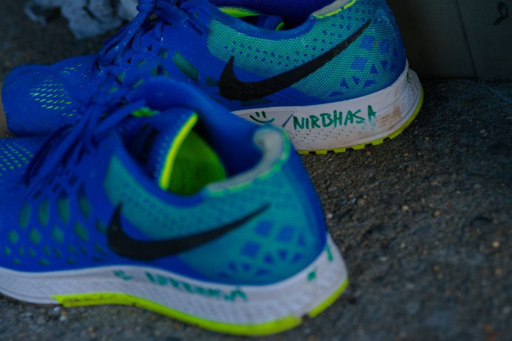 running