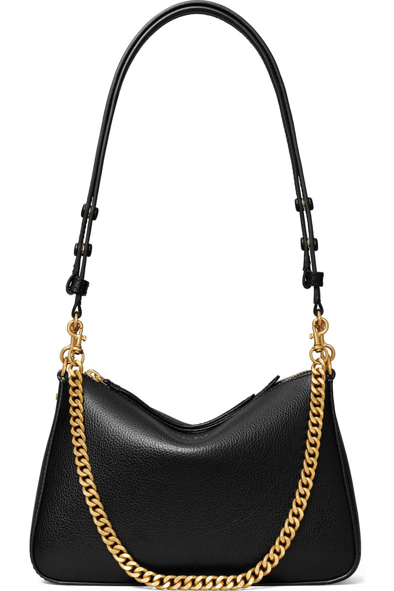 Small Perry Leather Shoulder Bag