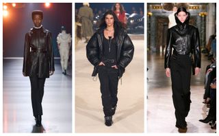 Fall 2024 runways leopard print trend Hermes,, Isabel Marant, Victoria Beckham