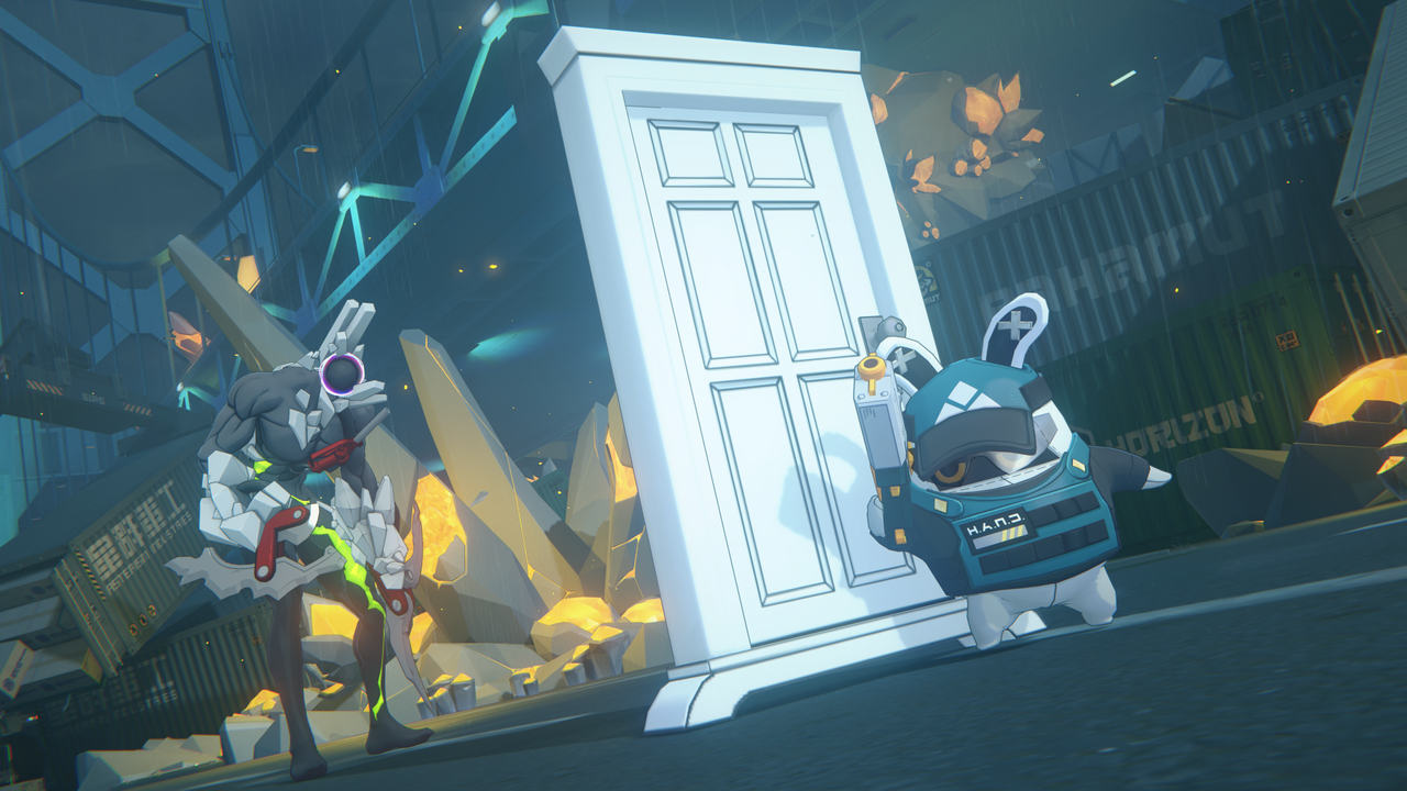 Zenless Zone Zero Version 1.4 promotional screenshot showing a new character.