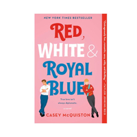 Red, White &amp; Royal Blue&nbsp;by&nbsp;Casey McQuiston
RRP:&nbsp;$10.93 | Amazon