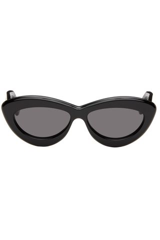 Black Cateye Sunglasses