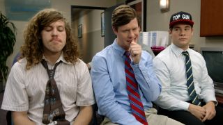 The main cast of Workaholics.