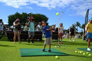 junior golfer