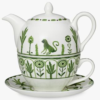 william edwards sultan's garden gift-boxed tea-for-one teapot