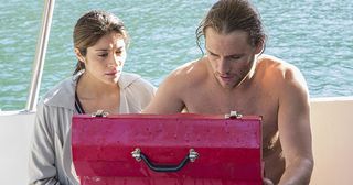Martin 'Ash' Ashford and Kat Chapman discover whats in Robbos red box in Home and Away.
