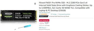 Fixwot 256GB SSD PSA