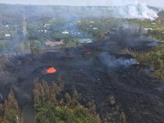 Kilauea Volcano Eruption