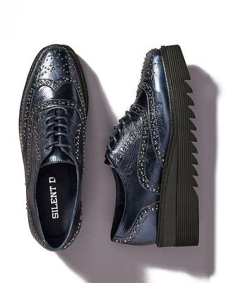 Silent D Tile Platform Oxfords