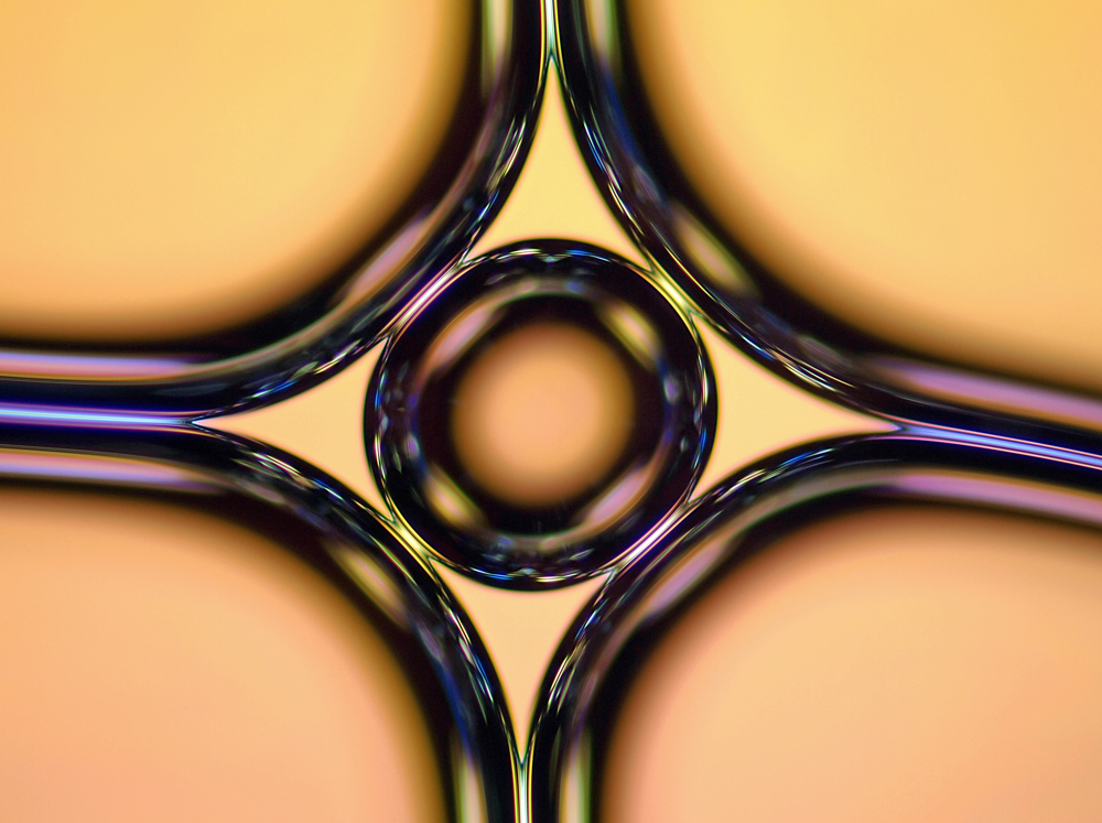 nikon small world competition, soap bubble