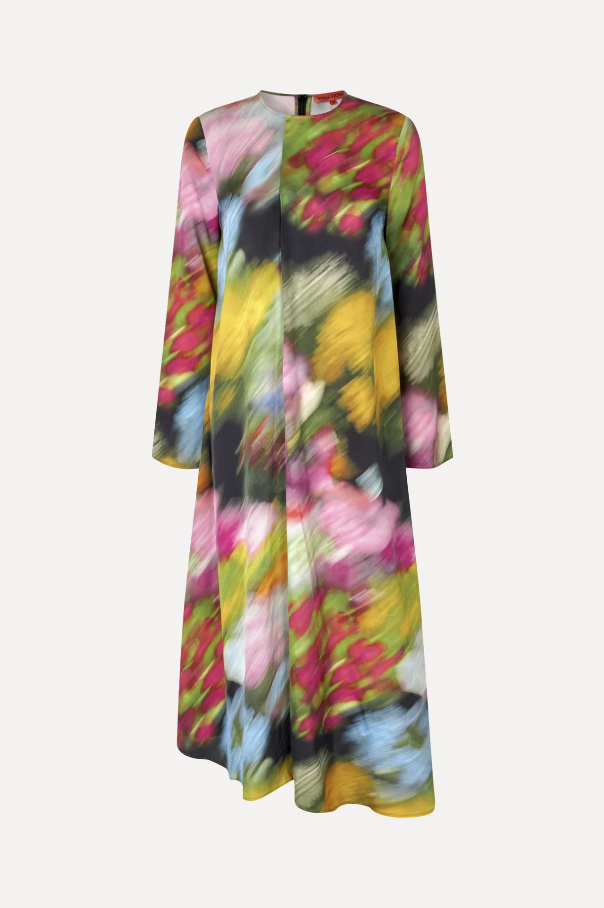 Stine Goya, Draped Asymmetric Midi Dress