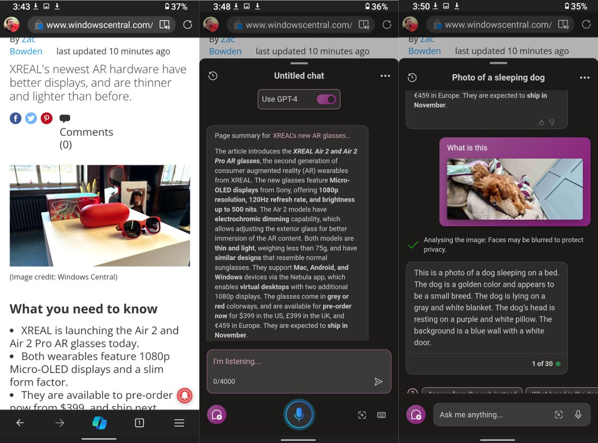 Microsoft Edge on Android puts Copilot just a tap away with its latest ...