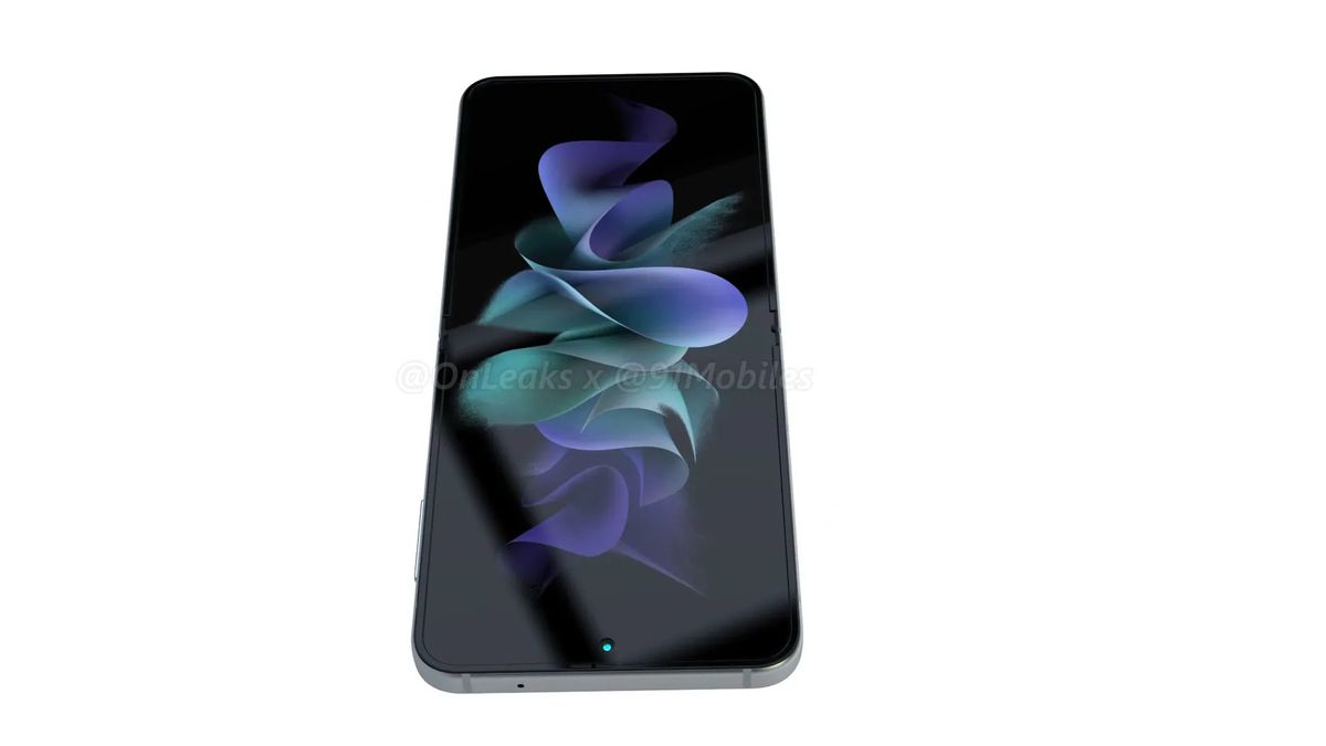 Samsung Galaxy Z Flip 4 leaked render