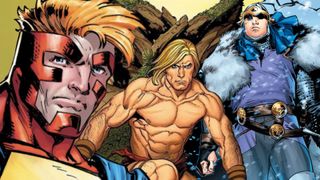 Erik Josten, Ka-Zar, and Balder in Marvel Comics