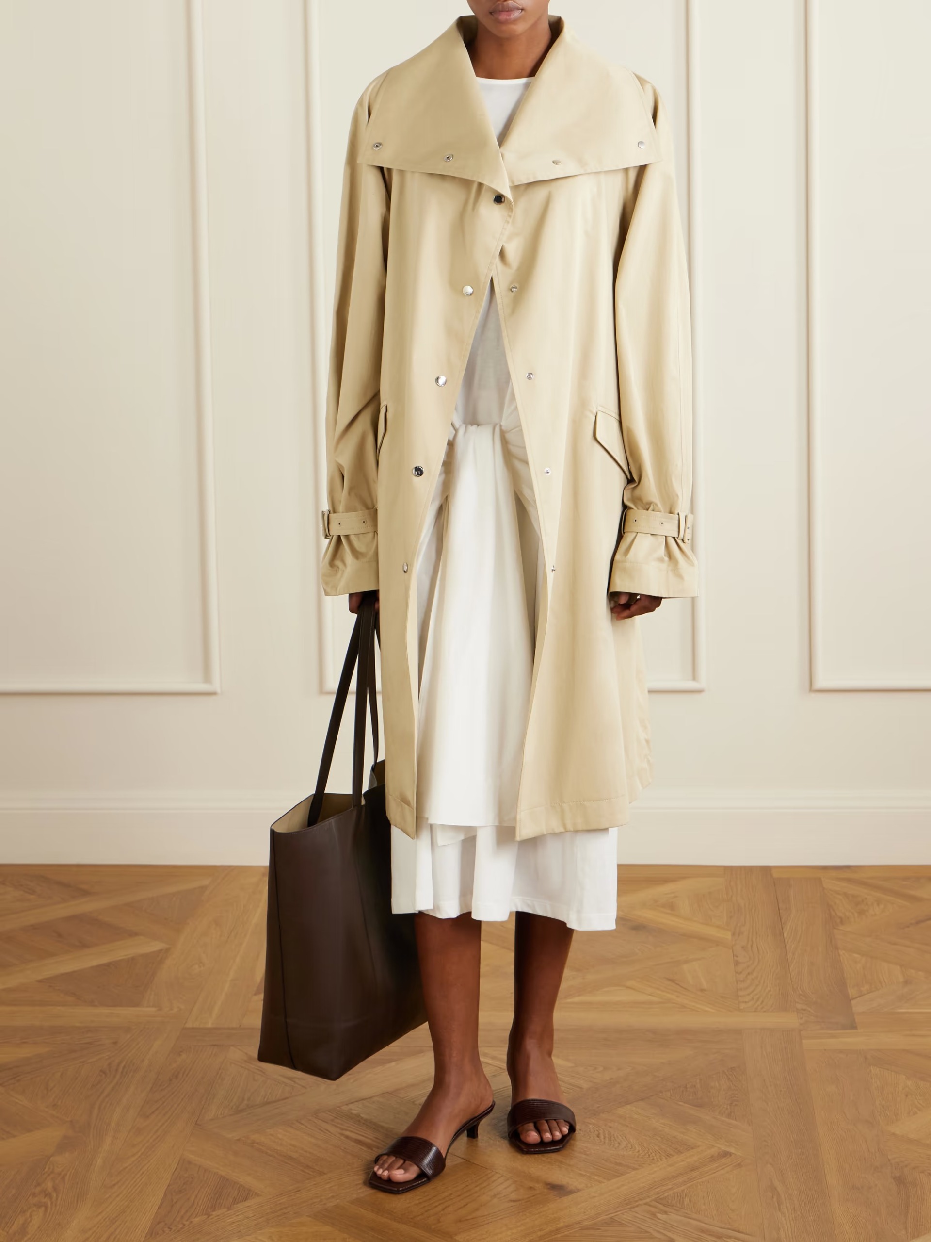 Organic Cotton Trench Coat