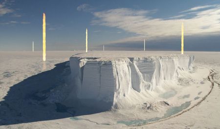 Still from Artificialis, 2020 by artist Laurent Grasso