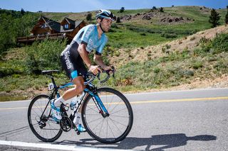 James Piccoli (Elevate-KHS) chases the leader on stage 2 of the 2019 Tour of Utah