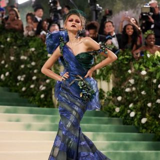 Zendaya attends The 2024 Met Gala Celebrating "Sleeping Beauties: Reawakening Fashion" at The Metropolitan Museum of Art on May 06, 2024 in New York City.