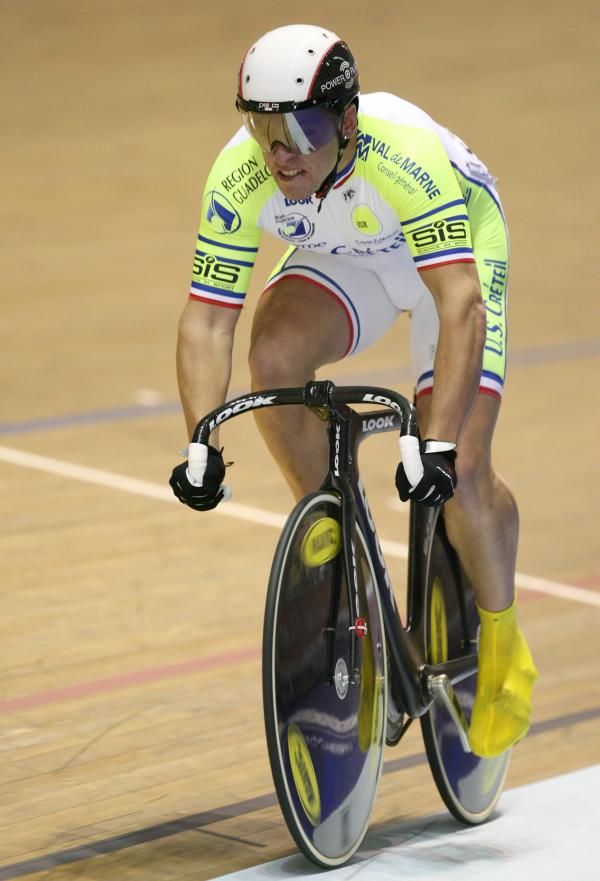 Micha&euml;l D'Almedia (France -US Cretil) in sprint qualifying
