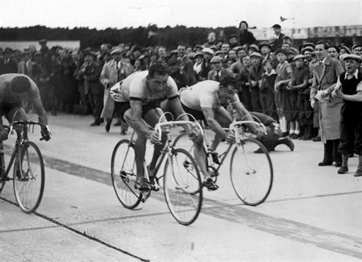 Cycling has always drawn huge crowds