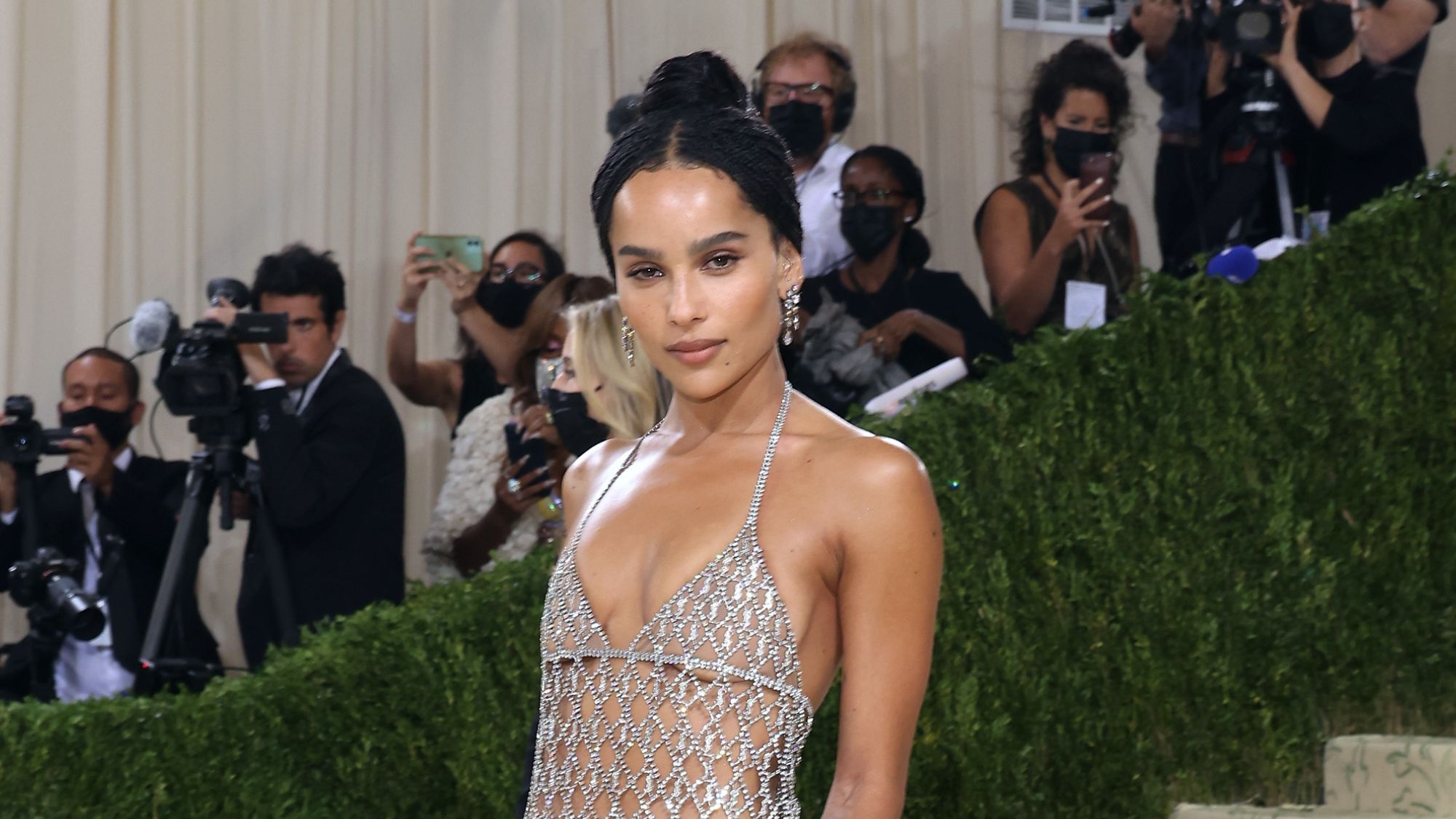 Zoë Kravitz attends the 2021 Met Gala