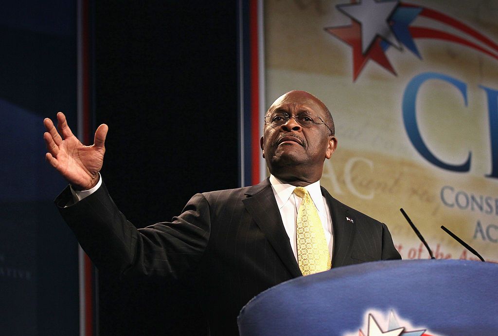 Herman Cain.