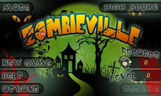 Zombie Village Menu