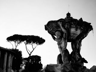 An image from The Glory of Water depicting one of the thousands of fountains in Rome