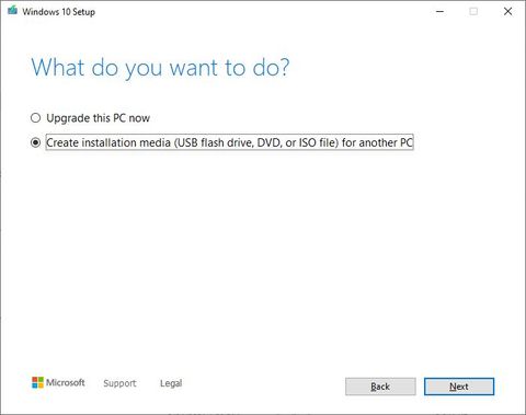 how to create a bootable usb for windows 10 installation